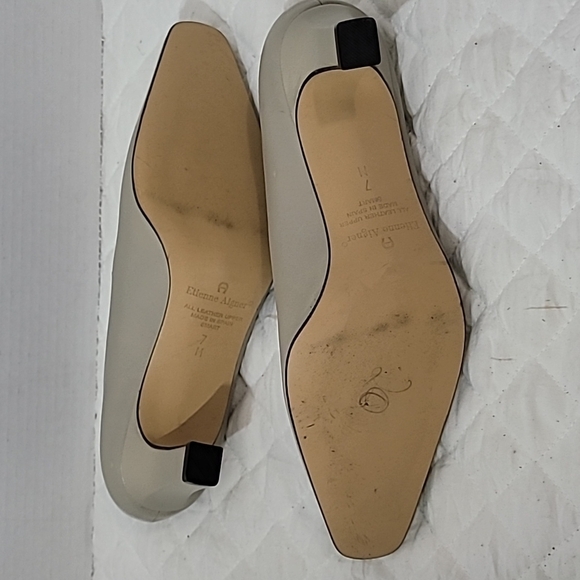 Etienne Aigner Women's Heels Gray Size 7 - Picture 4 of 13